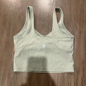 Lulu Lemon Align Tank. Muted/Sage green.